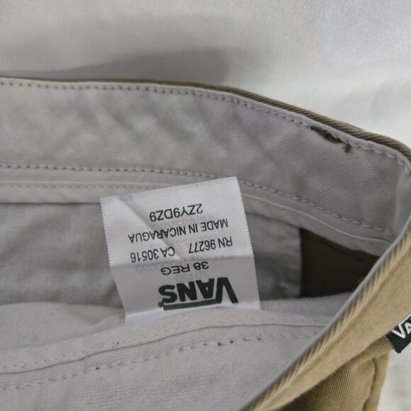 Vans Brown Chino Men's Shorts 38 Reg - Picture 5 of 10